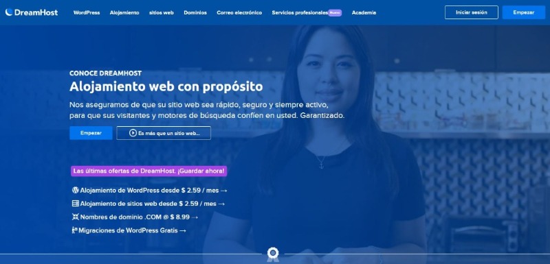 Mejores hosting de Nicaragua 3 DreamHost-Nicaragua