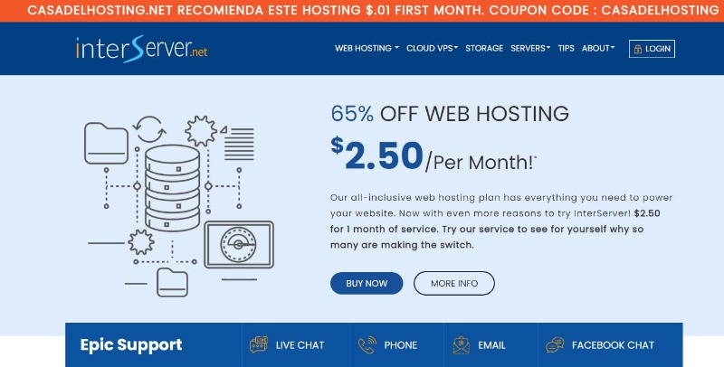 Mejores hosting en Puerto Rico 6 InterServer-Puerto-Rico