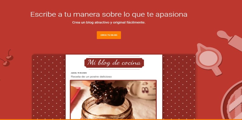 Blogger o WordPress, ¿Cuál elegir para crear tu web? 2 blogger